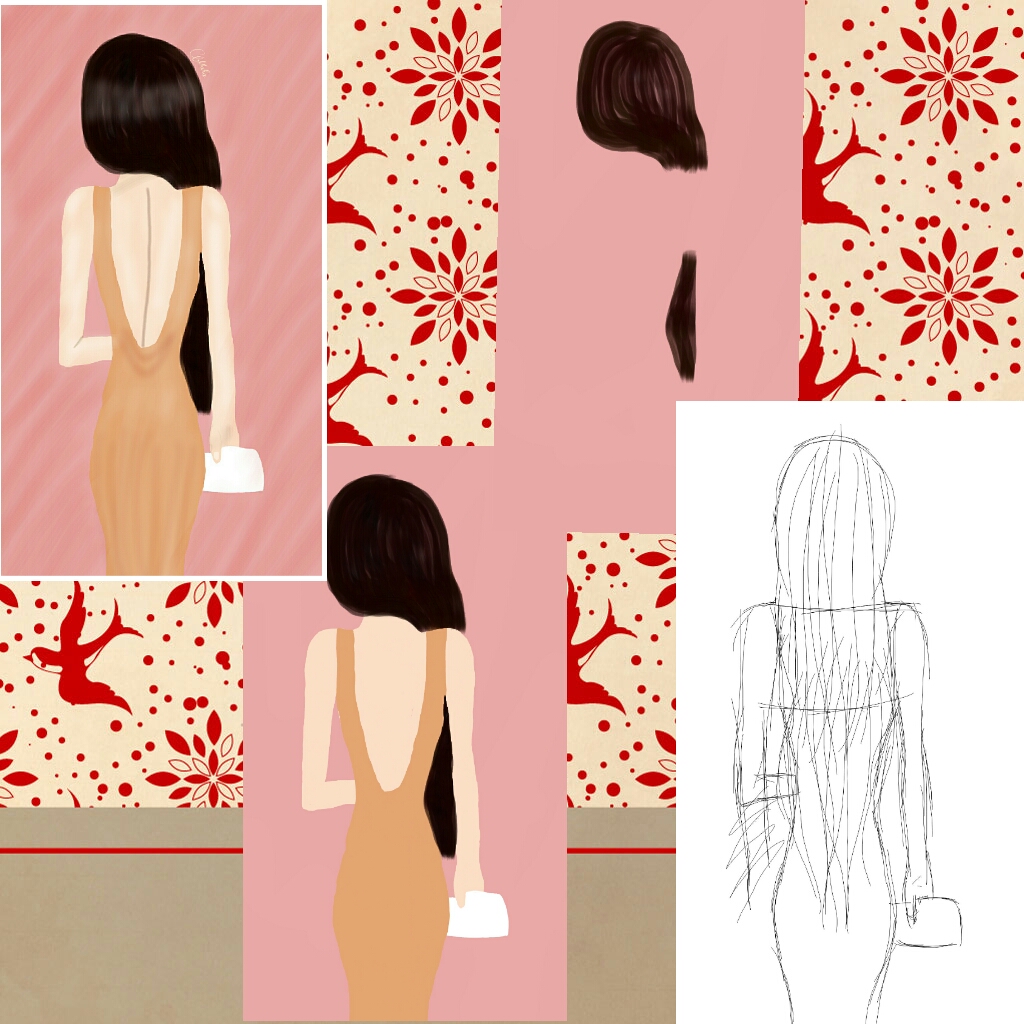 how to draw fashion step by step