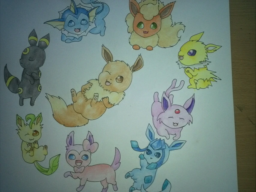Drawing Pokemon Evoli My Fav Image By Pika Chan Drawing Pokemon Evoli My Fav Image By Pika Chan
